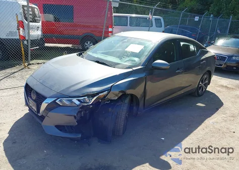 2021 Nissan Sentra Sv Xtronic Cvt z USA, uszkodzony, nr VIN 3N1AB8CV4MY234855